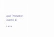 Lean Production Lezione 10 - My LIUCmy.liuc.it/MatSup/2017/A78611/Secchi_10_Lean Manufacturing.pdf · • Il termine “lean” è stato suggerito perché i migliori impianti di assemblaggio