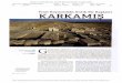 FIRAT KIYISINDAKI ANTIK BIR BASKENT KARKAMIS · FIRAT KIYISINDAKI ANTIK BIR BASKENT KARKAMIS Yayın Adı: Aktüel Arkeoloji Dergisi Sayfa : 62 Tarih : 01.03.2012 Ili : Istanbul Periyod