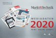 Media Markt+Technik 2020 Inhalt 3 Fachzeitschrift Titel-Porträt 1 1 Titel: Markt&Technik 2 Kurzcharakteristik: Markt&Technik, die unabhängige Wochenzeitung für Elektronik, berichtet