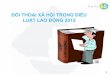 ĐỐI THOẠI XÃ HỘI TRONG ĐIỀU LUẬT LAO ĐỘNG 2012erp.hansae.com/sharefile/Compliance/2018_11_02_VN_방문미팅_Vietnam... · LUẬT LAO ĐỘNG 2012 1. Legal References
