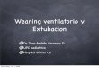 Weaning ventilatorio y Extubacion - Rama de …intensivo.sochipe.cl/subidos/catalogo3/Weaning...Weaning: Concepto Es la transición de un soporte ventilatorio a la respiración espontánea