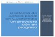 El sistema de justicia penal en Guatemala · 2018-11-20 · constitucional de amparo en materia de antejuicio. 2 a) Informe sobre la aplicación de la Ley contra el femicidio y otras