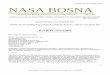NASA BOSNA 19 Bosna/Nasa Bosna 19.pdfآ  2015-12-23آ  GOUDA 10 OKTOBAR 2009 Nasa Bosna - List gradjana