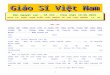 Dac San Giao Si Viet Nam · Web viewPhát hành 4 số mỗi năm tương ứng với mỗi Quý. Mỗi số gồm các bài đọc và suy niệm Lời Chúa trong Thánh Lễ của
