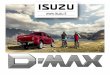 * Foto non conforme agli standard contrattuali - ISUZU DMAX MY18 IT v4 LOW.pdf · ISUZU per prima ha introdotto la capacità di traino a 3.500 kg. La prima marcia del cambio manuale