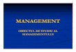 Curs Management Militaru · 2012-03-12 · managerilor. managementul ca profesie (carierĂ): „opłiunea individualĂ a unor persoane de a ... Înregistrarea, clasificarea lor Şi