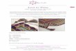Lost in Time 1 - Mijo Crochet · 2018-11-01 · Ravelry Store: Johanna Lindahl Designs Blog: mijocrochet.se | Facebook: Mijo Crochet | Instagram: @mijocrochet Copyright Mijo Crochet