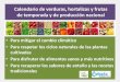 Presentación de PowerPointalimentarelcambio.es/wp-content/uploads/2019/06/Calendar... · 2019-06-26 · Calendario de verduras, hortalizas y frutas de temporada y de producción
