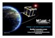 El Masat-1, az elsإ‘ magyar mإ±hold ... BME EET Radio Amateur Station Internet Masat-1 CubeSat Budapest