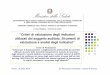 “Criteri di valutazione degli indicatori utilizzati dal ... · Gioacchino De Sandoli 21 Gli indicatori in sanità pubblica veterinaria e in sicurezza alimentare D.M. 24 luglio 1995