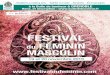 EDITO - Festival du Féminin · 2016-10-25 · FESTIVAL DU FÉMININ MASCULIN ® GRENOBLE 2016 / f.merinis@gmail.com / 06 70 51 31 79 PROGRAMME SAMEDI 19 NOVEMBRE 2016 Salle COCON