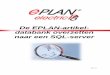 De EPLAN-artikeldatabank overzetten naar een SQL-serverDe ... · Let op dat de configuratie van de SQL-server herzien moet worden als de volgende melding verschijnt in EPLAN: Om dit