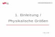 1. Einleitung / Physikalische Grأ¶أں hadley/physikm/lectures18/oct1.pdfآ  2018-10-01آ  Vektoren zerlegen