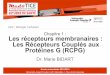 Chapitre 1 : Les récepteurs membranaires : Les Récepteurs ...cyan1.grenet.fr/podcastmedia/PACES-2014-2015/UE2-BCEL05-1-recept... · Généralités a. La plus grande famille de récepteurs