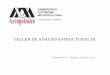 UNIVERSIDAD AUTÓNOMA METROPOLITANAmateriales.azc.uam.mx/gjl/Clases/TAEIII/S1C.pdf · Archivo de entrada de Ansys Armaduras Placas con huecos. Introducción Modelomatemático 