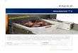 MeatMaster™ II - FOSS · fabricantes de productos terminados basados en cortes de carne enteros. Los proveedores de cortes de carne cruda tambien pueden garantizar que las entregas