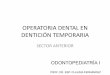 OPERATORIA DENTAL EN DENTICIÓN TEMPORARIA · • Altos porcentajes de supervivencia y efecto preventivo de caries de dentina de sellantes de IV de alta densidad a 3 años Alternativa