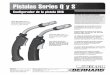 Pistolas Series Q y S - Tregaskiss · Localizador de orden: ... Las pistolas Q-Guns y S-Guns Bernard se ajustan en la fábrica con los difusores y las boquillas de la tabla de arriba