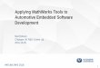 Applying MathWorks Tools to Automotive Embedded Software … · Power Train Chongqing Study on comprehensive technology of automobile Turin, Italy Styling, bodywork Detroit, USA Chassis