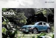 KONA - Hyundai Motor America · 2020-03-02 · 전면부 디자인 led 주간주행등, 바디 클래딩 led 리어 콤비램프 (제동등, 후미등) 아웃사이드 미러 (led