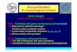 Groups/Clusters in Cosmological Context Groups/Clusters in Cosmological Context Part 1. Cosmology with