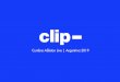 Cumbre Ableton Live | Argentina 2019insoundacademy.com/wp-content/uploads/2019/07/CLIP_Programa_2019.pdf · Ableton Live La versatilidad para trabajar con cualquier proyecto y estilo