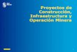 Proyectos de Construcción, Infraestructura y Operación Mineran.pdf2019 empresa minera los quenuales s.a. yauliyacu 2019 ariana operaciones mineras s.a.c. ariana 2020 minera barrick