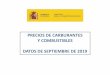 PRECIOS DE CARBURANTES Y COMBUSTIBLES …PRECIOS DE GASOLINAS Y GASÓLEOS COMPOSICIÓN DE PAÍSES DE LA UE Y LA EUROZONA Notas: 1. A 1 de enero de 2015, la U.E. está formada por Bélgica,