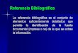 Seminario Manejo de Bibliografía · Referencias según Norma ISO 690 (1997) Documentación – Referencias bibliográficas. Contenido, forma y estructura