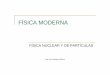 FÍSICA MODERNA - cerezo.pntic.mec.escerezo.pntic.mec.es/~jrodr139/materiales/materiales_2bch-FISICA/nuclear.pdf · Sales de uranio emiten una radiación sumamente penetrante independiente