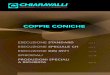 COPPIE CONICHEcatalog.minetti.com/Portals/0/pdf/Chiaravalli/trasmissioni_std/COPPIE_CONICHE_it.pdfDIN 3967 adattate alla dentatura virtuale della coppia conica e le indi-cazioni della