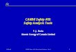 CANDU Safety #19: Safety Analysis Tools Library/19990120.pdf · 2011-09-15 · 24-May-01 CANDU Safety - #19 - Safety Analysis Tools.ppt Rev. 0 3 Application and User Requirements