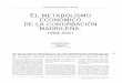 EL METABOLISMO ECONÓMICO DE LA CONURBACIÓN … · ECONOMÍA INDUSTRIAL N.º 351 • 2003 / III 87 El metabolismo económico de la conurbación madrileña. 1984-2001 PERSPECTIVAS