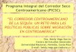 “EL CORREDOR CENTROAMERICANO DE LA SEQUÍA ...cigefi.ucr.ac.cr/ucrea-picsc/charlas/13_HEIDY_VEGA...Caso de Costa Rica Según los escenarios climáticos del modelo PRECIS para el