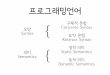 프로그래밍언어 - Seoul National Universityropas.snu.ac.kr/~dreameye/PL/slide/PL2.pdf · 2011-03-16 · 프로그래밍언어 모양 Syntax 의미 Semantics 구체적 문법