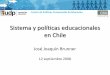 Sistema y políticas educacionales en Chile200.6.99.248/~bru487cl/files/libros/Econ_UCH08/Econ_UCH_120908_DEF.pdfFuera Tabla No lector Efectividad de escuelas subvencionadas Fuente: