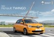 Novi Renault TWINGODoživite još više iskustava sa vozilom Renault Twingo na Sastavni deo kataloga je cenovnik sa svim podacima o ekonomičnosti potrošnje goriva, emisijama CO 2