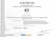 Sistema de Gestión de la Calidad Certificado del · 2019-09-26 · Certificado del Sistema de Gestión de la Calidad Rafael GARCÍA MEIRO Director General AENOR INTERNACIONAL S.A.U