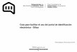 Guía para facilitar el uso del portal de identificación ... · Guía para facilitar el uso del portal de identificación electrónica - Giltza Vitoria-Gasteiz, 29 de mayo de 2018