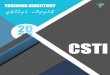 TRAINING DIRECTORY · required training. The Training Directory will be a helpful guide that provides a whole year glimpse of what the Institute offers and how CSTI is prepared to