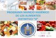 ¿ Qué es el distintivo “H”? distintivo h.pdfEl Programa“H” es una estrategia diseñadapara mejorar la calidadde los servicios turísticos en materia de higienede alimentos