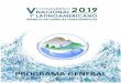 “Programa General del I Congreso Latinoamericano y V ...“Programa General del I Congreso Latinoamericano y V Congreso Nacional de Manejo de Cuencas Hidrográficas” Centro Interdisciplinario