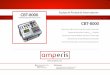 Equipo de Prueba de Interruptores CBT-8000 · El Modelo CBT-8000, es un preciso analizador de Interruptores, ... 1micro-Ohmio hasta 1,999 micro-Ohmios. El registro de la resistencia