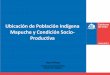 Ubicación de Población Indígena Mapuche y Condición Socio ...creasfile.uahurtado.cl/Ubicacion poblacion indigena mapuche.pdfExplotaciones con Huerto Casero 19.726 12.696 64 Producción