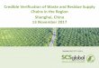 Credible Verification of Waste and Residue Supply Chains in the … · 2017-11-21 · SCS: Setting the Standard for Sustainability Providing global leadership in third-party environmental