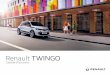 Renault TWINGORenault TWINGO Libretto d’istruzioni passione per le prestazioni ELF partner di RENAULT consiglia ELF Partner nell’alta tecnologia automobilistica, Elf e Renault