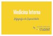 Medicina Interna · 2020-03-02 · Total: 60 Meses (5 ANOS) Constituído por dois estágios obrigatórios - um em Medicina Interna, com duração mínima de 42 meses, outro em Medicina