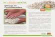 SEGURO DE Fertilizantes APLICARdiatomix.mx/.../ficha_mezcla_fertilizantes_2.pdf · de los fertilizantes debe estar encaminado también a la obtención de: · Óptima calidad de alimentos