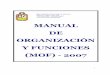 MANUAL DE ORGANIZACI£â€œN Y FUNCIONES (MOF) - 2007 titulo segundo de las funciones, facultades y atribuciones