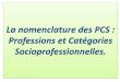 La nomenclature des PCS : Professions et Catégories …blog.ac-versailles.fr/sespissarro/public/Marc/Terminale/... · 2017-10-14 · Artisans coiffeurs, manucures, esthéticiens,
